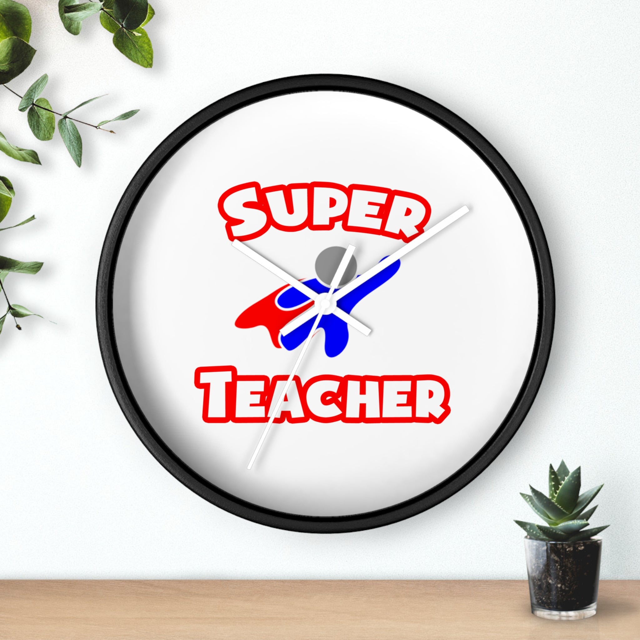 Super Teacher - Wall Clock