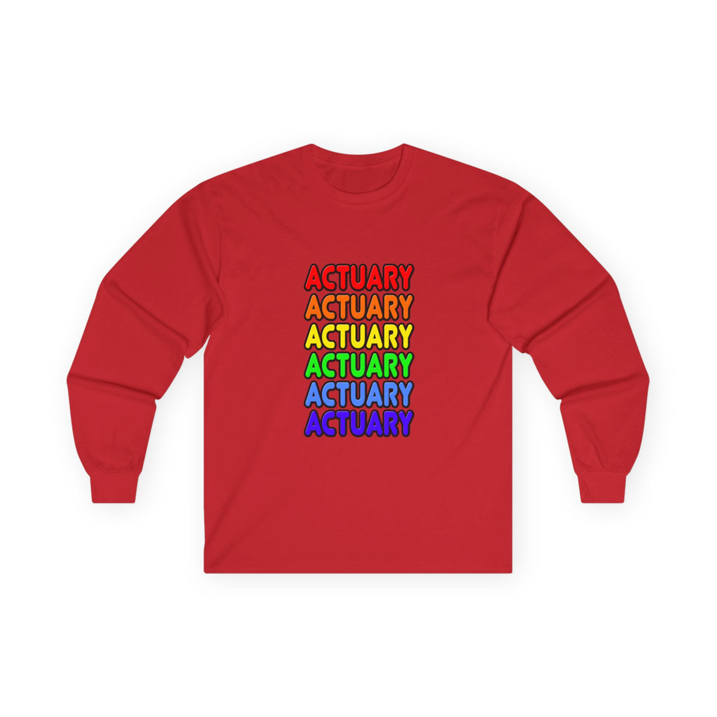 Rainbow Actuary - Unisex Ultra Cotton Long Sleeve Tee