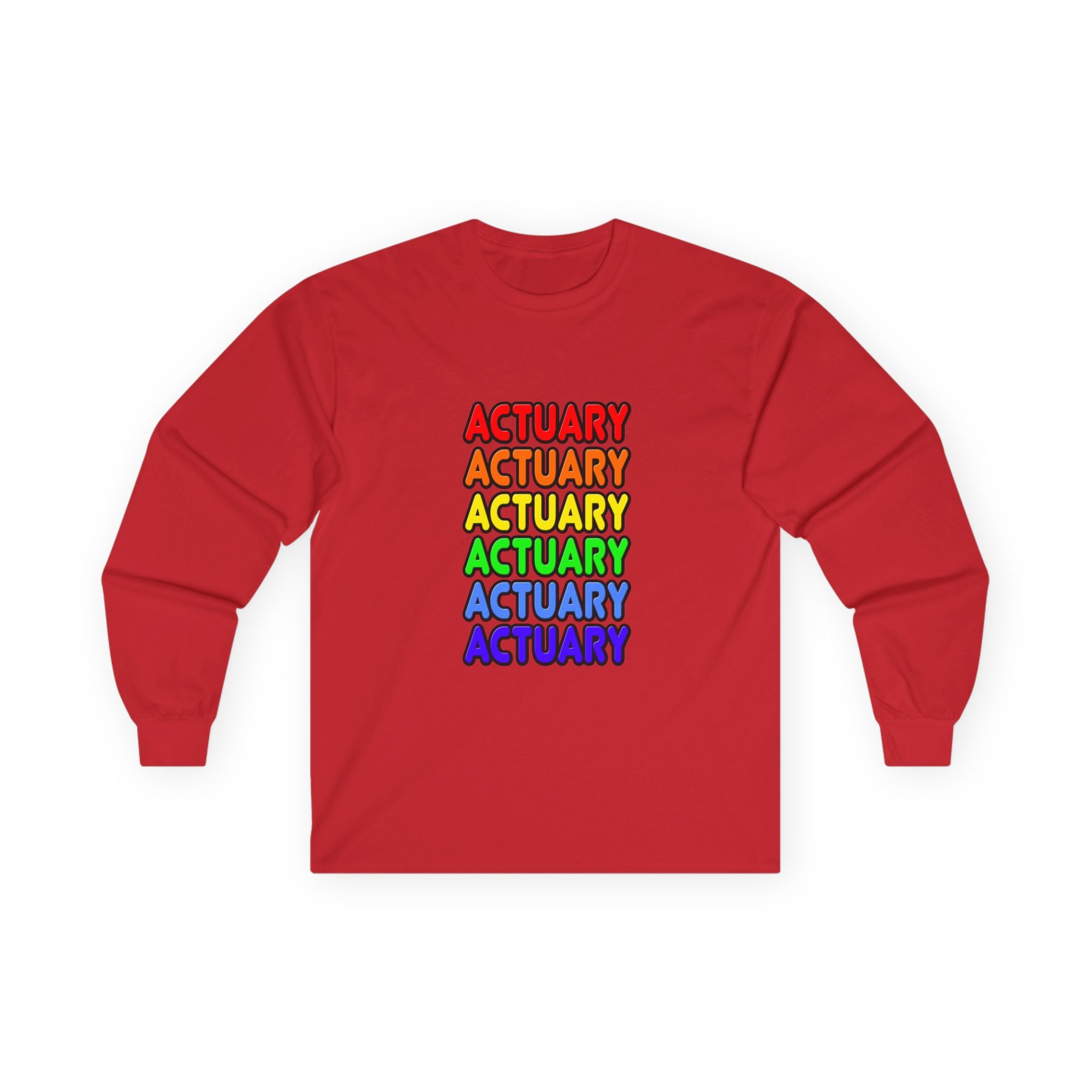 Rainbow Actuary - Unisex Ultra Cotton Long Sleeve Tee