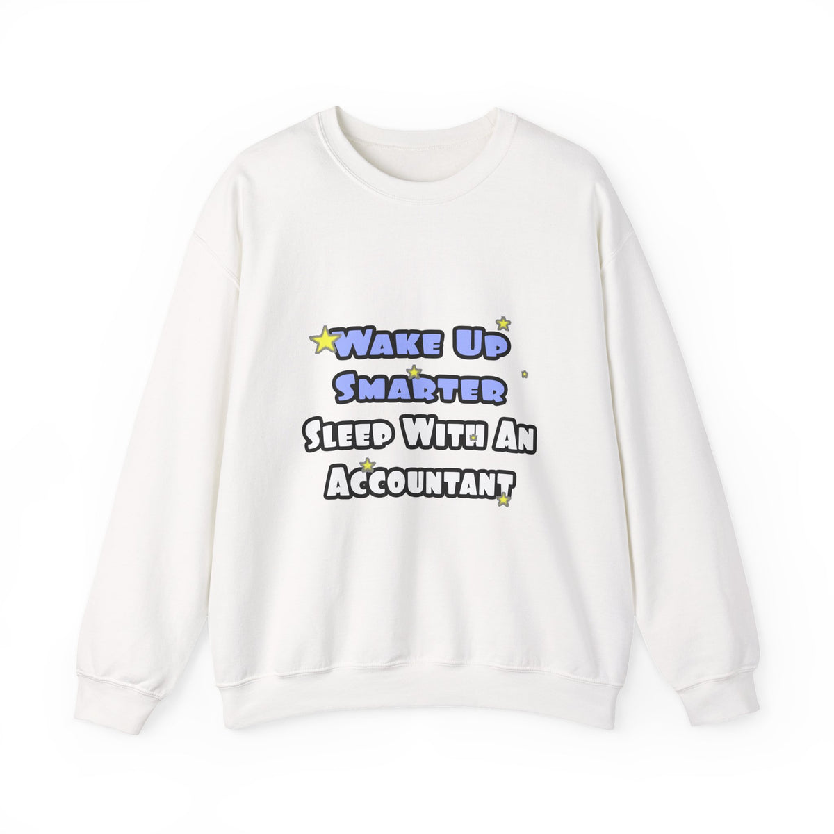 Wake Up Smarter...Sleep With an Accountant - Unisex Heavy Blend™ Crewneck Sweatshirt