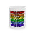 Rainbow Dental Hygienist - Ceramic Mug, (11oz, 15oz)
