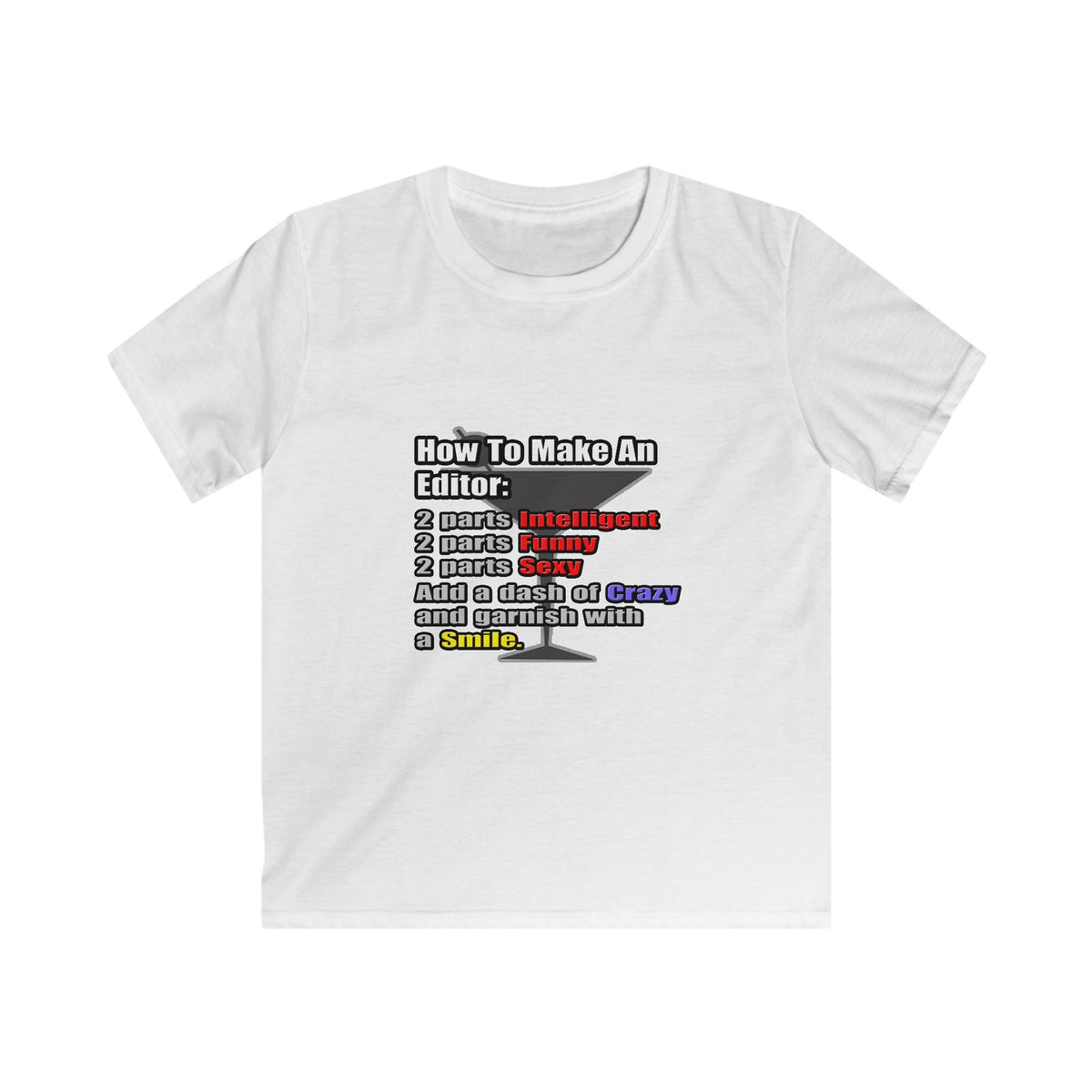 How To Make an Editor - Kids Softstyle Tee