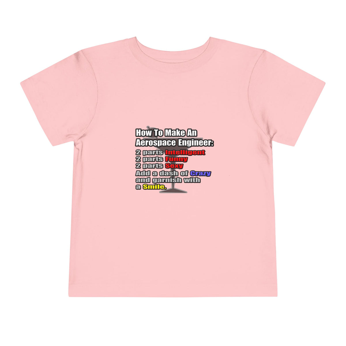 How To Make an Aerospace Engineer - Toddler Short Sleeve Tee