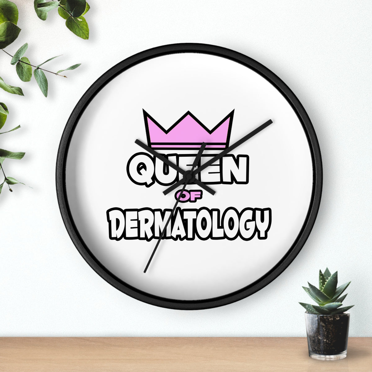 Queen of Dermatology - Wall Clock