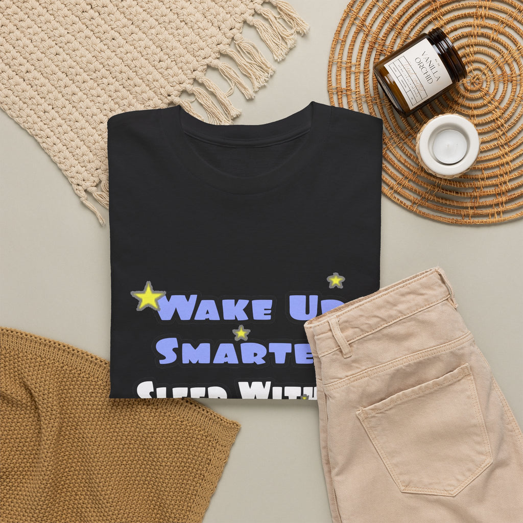 Wake Up Smarter...Sleep With a Farmer - Unisex Heavy Cotton Tee