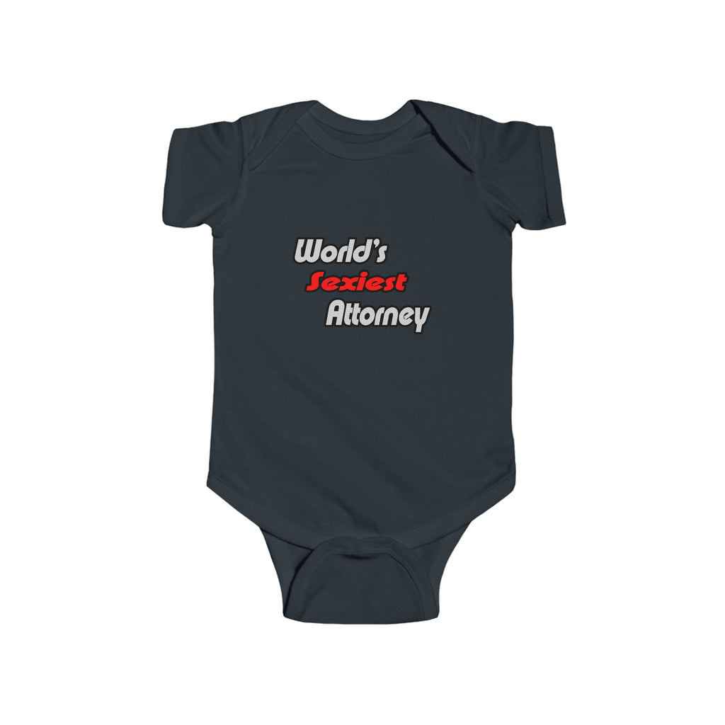 World's Sexiest Attorney - Infant Fine Jersey Bodysuit