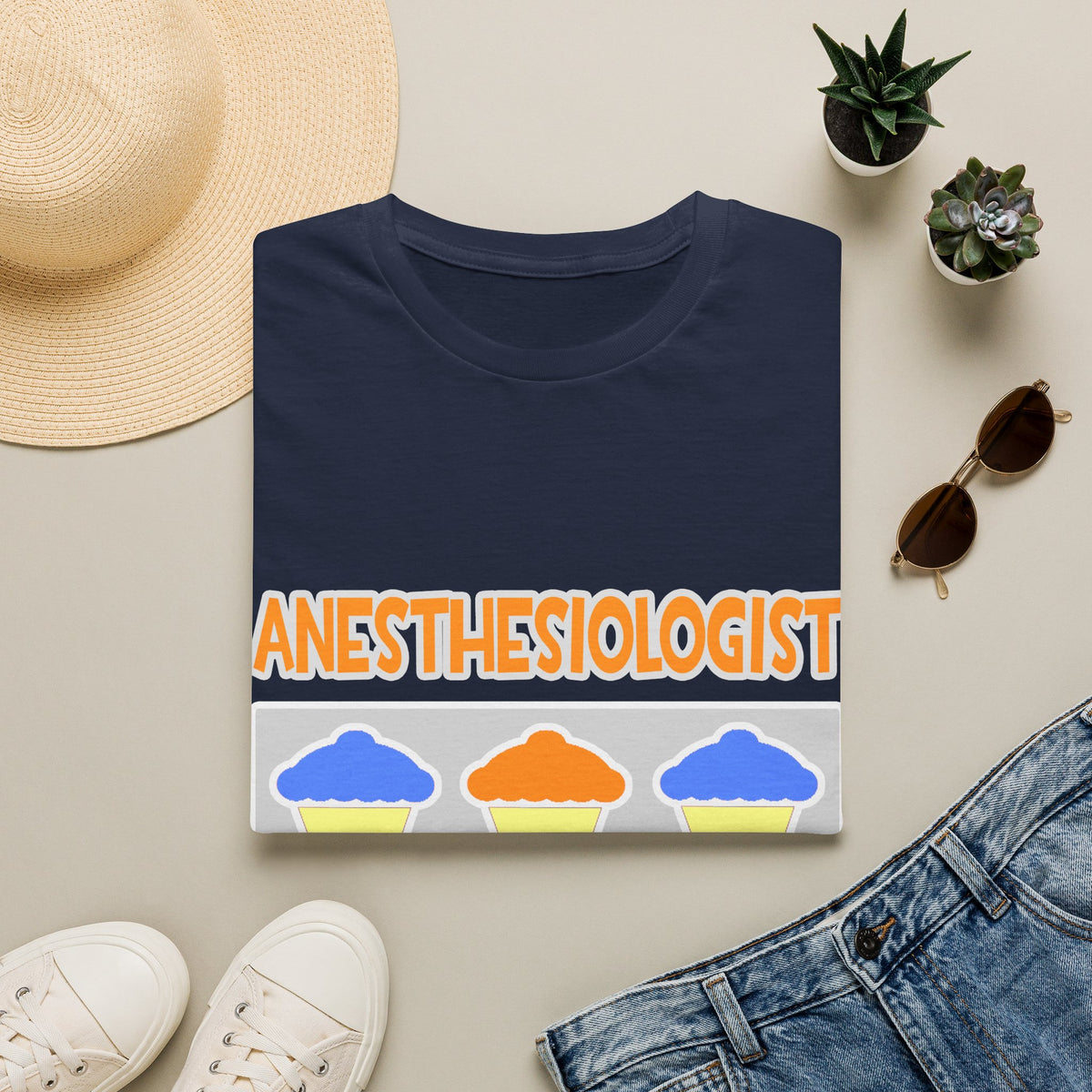 Anesthesiologist ... Will Work For Cupcakes - Unisex Softstyle T-Shirt