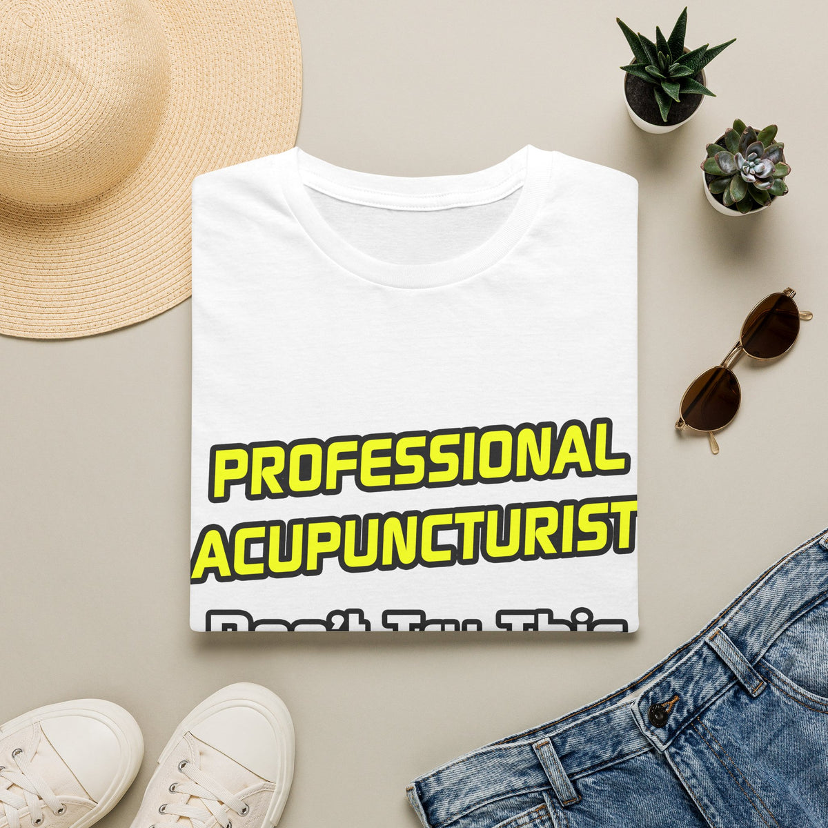 Professional Acupuncturist .. Joke - Unisex Softstyle T-Shirt