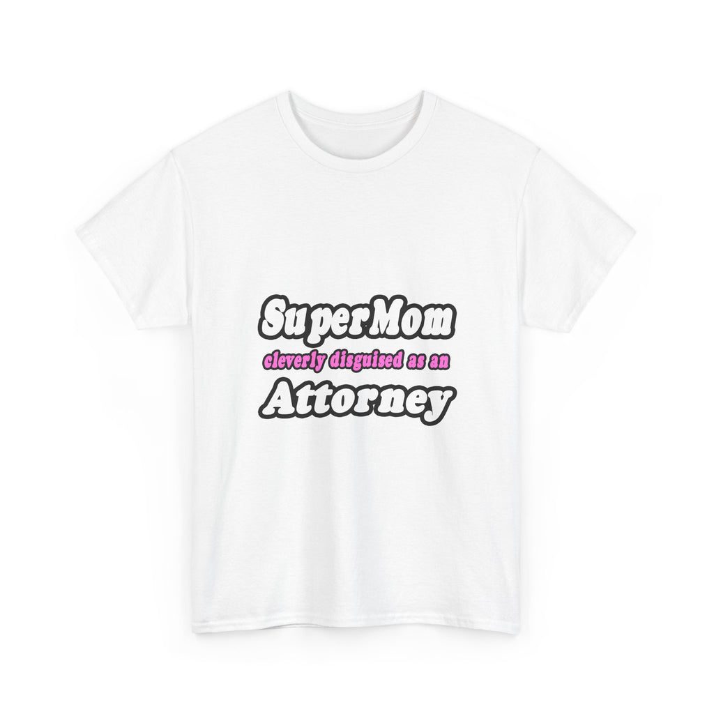 SuperMom Attorney - Unisex Heavy Cotton Tee