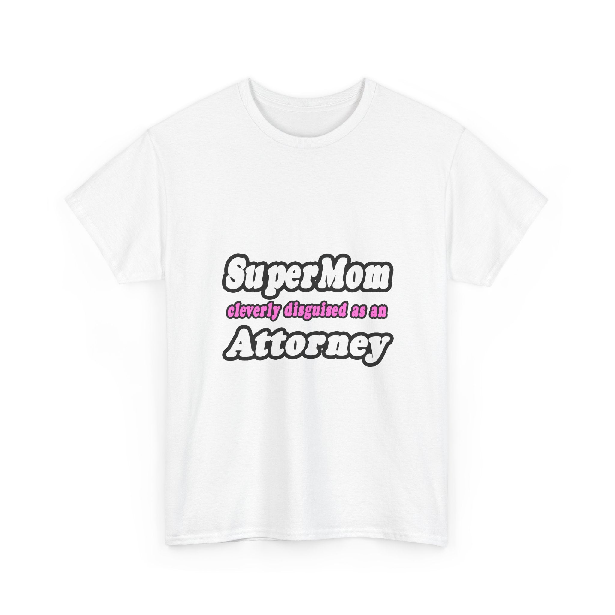 SuperMom Attorney - Unisex Heavy Cotton Tee