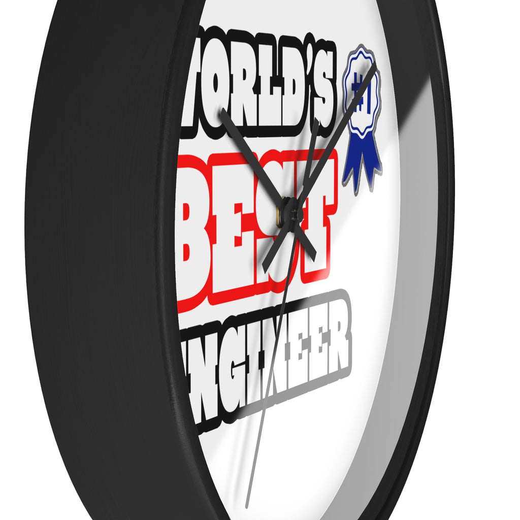 World's Best Engineer - Wall Clock