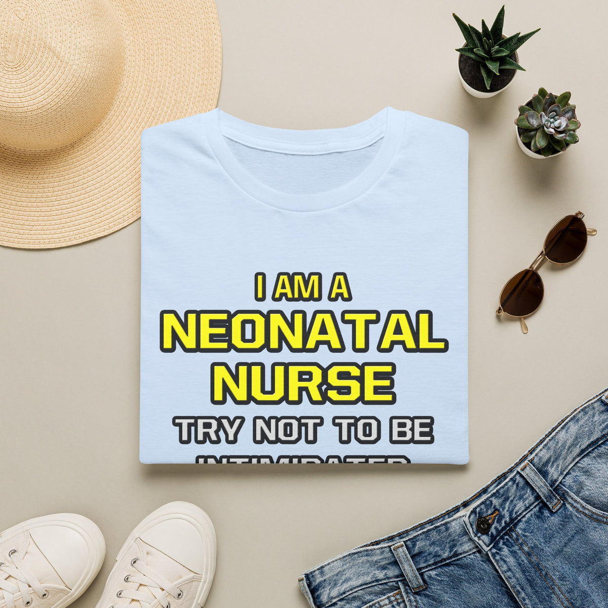 Neonatal Nurse...Superior Intelligence - Unisex Softstyle T-Shirt