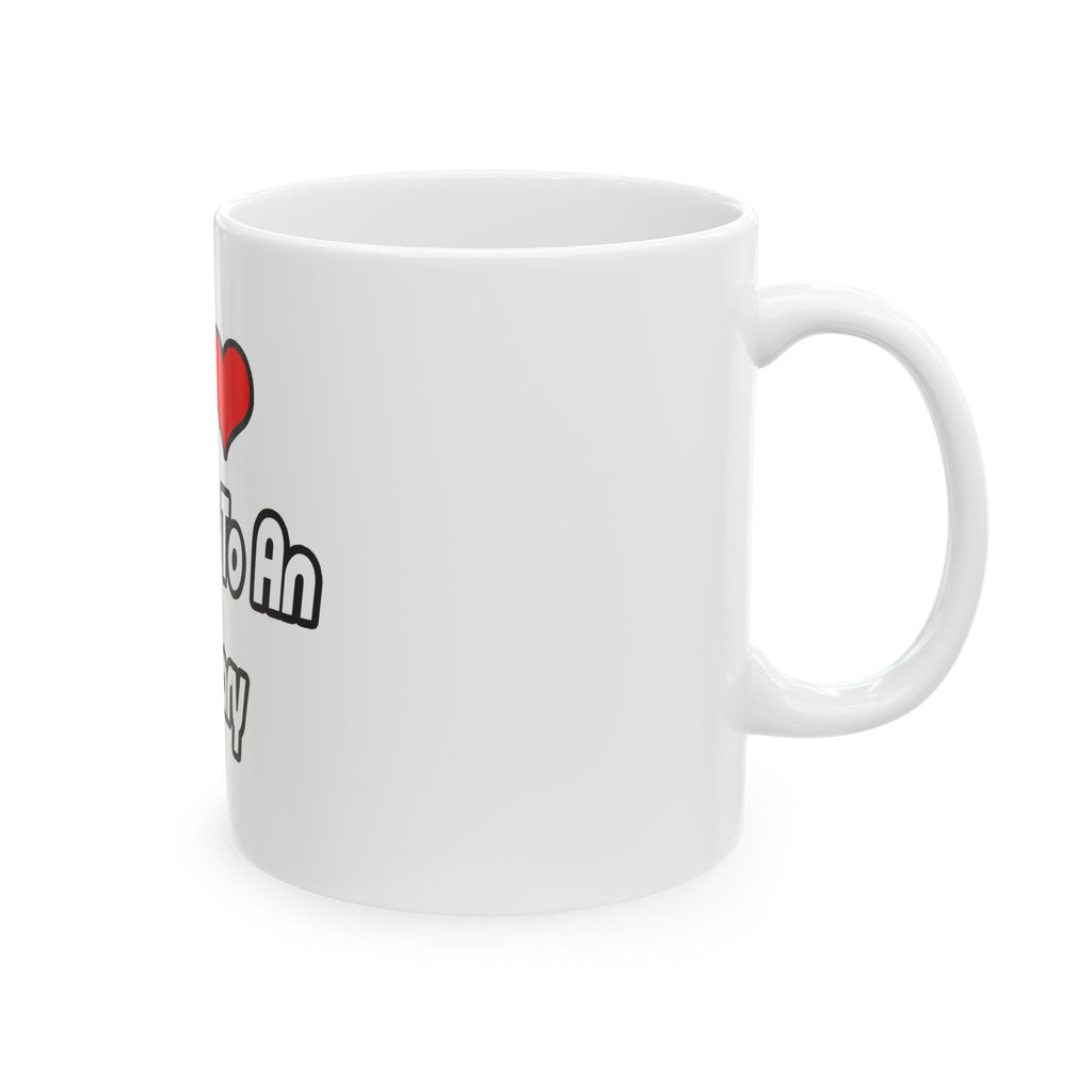 My Heart Belongs To An Actuary - Ceramic Mug, (11oz, 15oz)