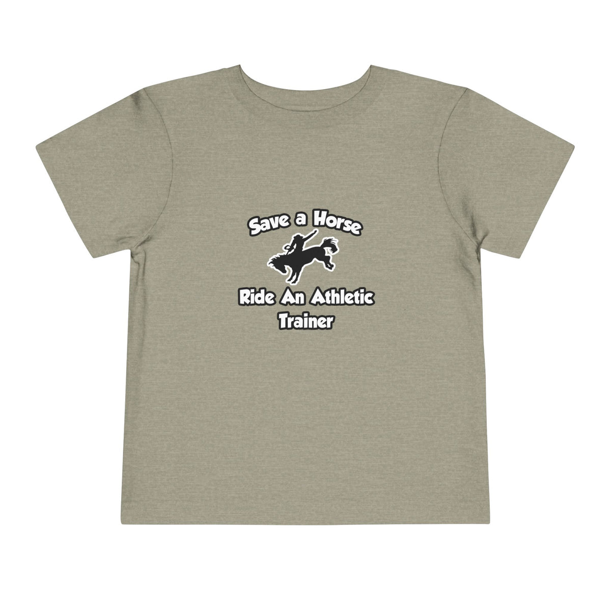 Save a Horse, Ride an Athletic Trainer - Toddler Short Sleeve Tee