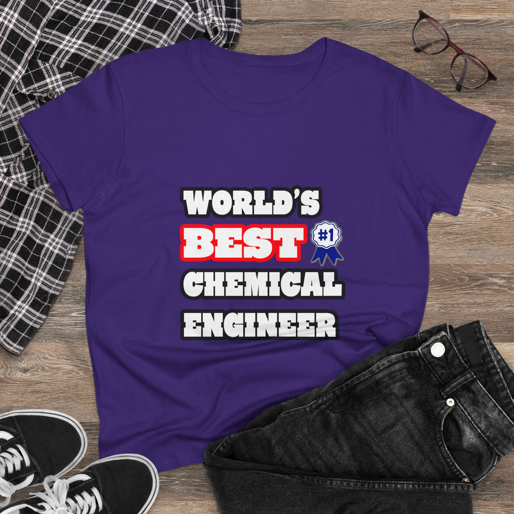 World's Best Chemical Engineer - Women's Midweight Cotton Tee