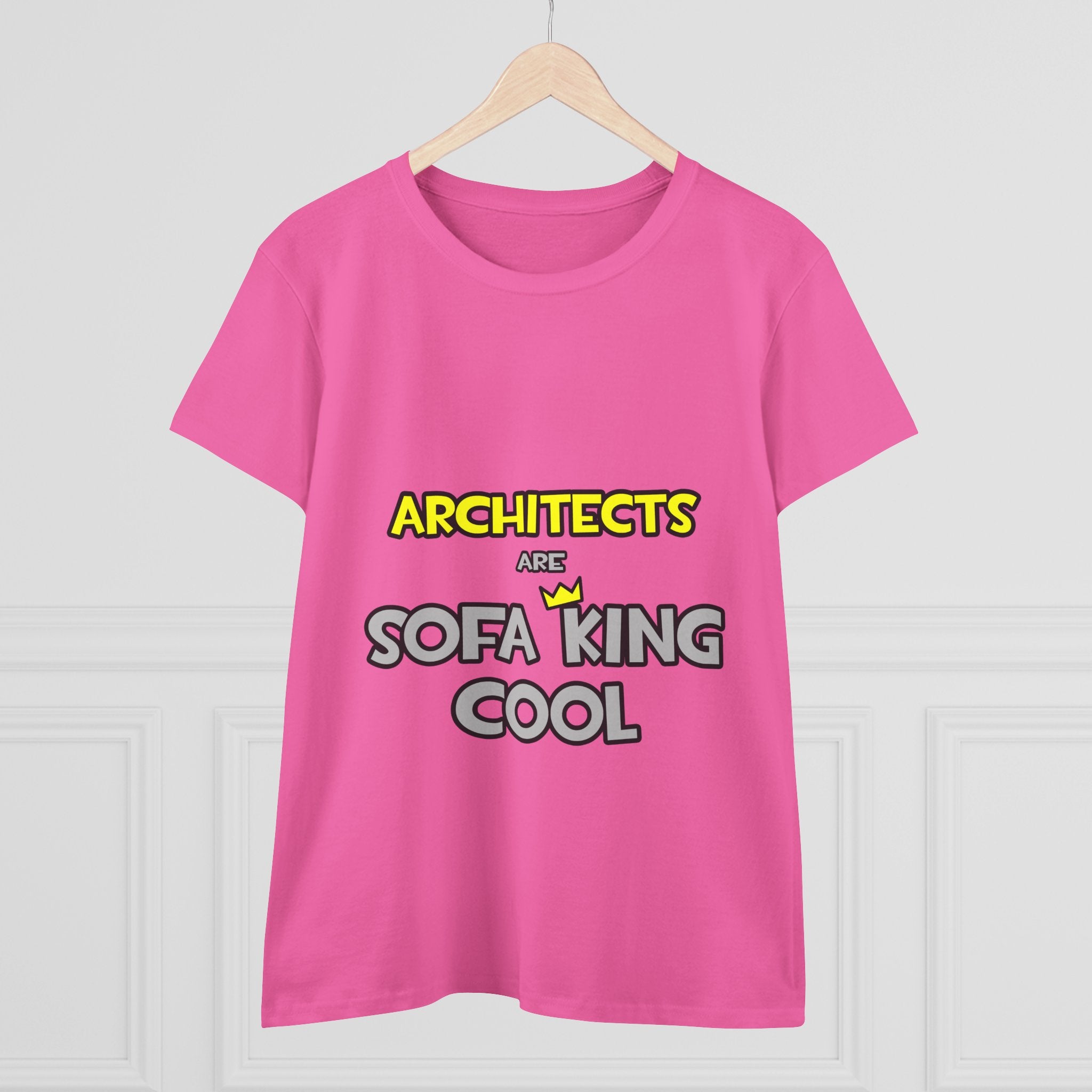 Architects Are Sofa King Cool - Women's Midweight Cotton Tee