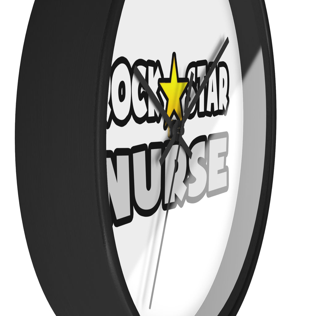 Rock Star Nurse (2) - Wall Clock