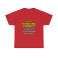 Aerospace Engineer...Superior Intelligence - Unisex Heavy Cotton Tee