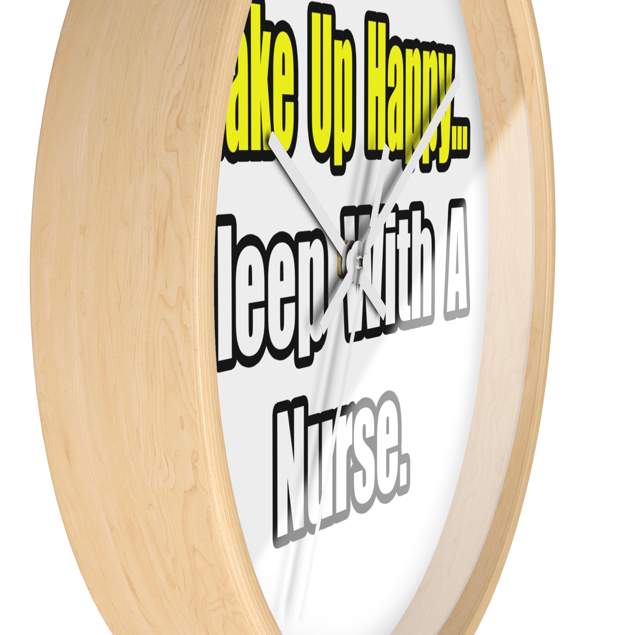 Sleep With a Nurse - Wall Clock