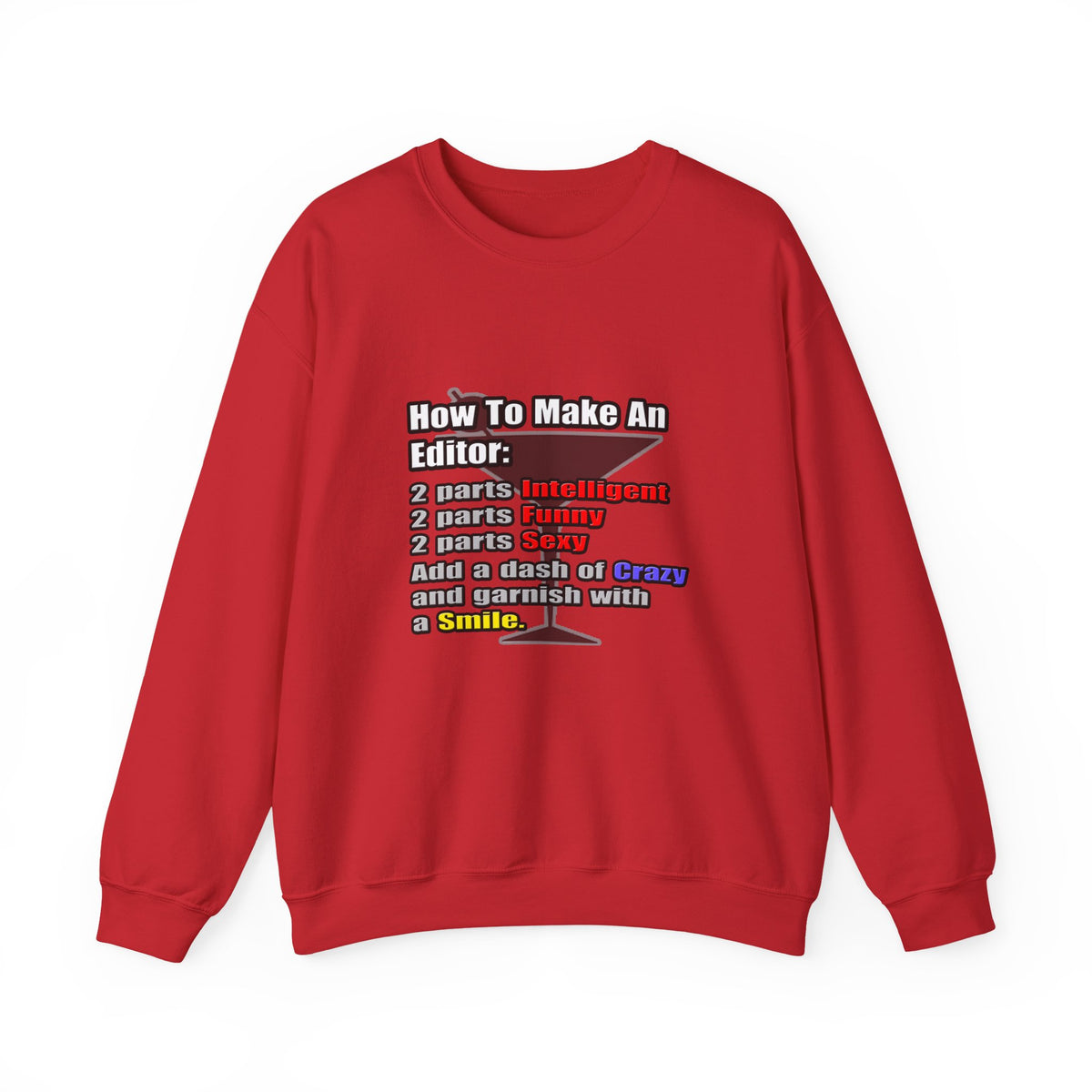 How To Make an Editor - Unisex Heavy Blend™ Crewneck Sweatshirt