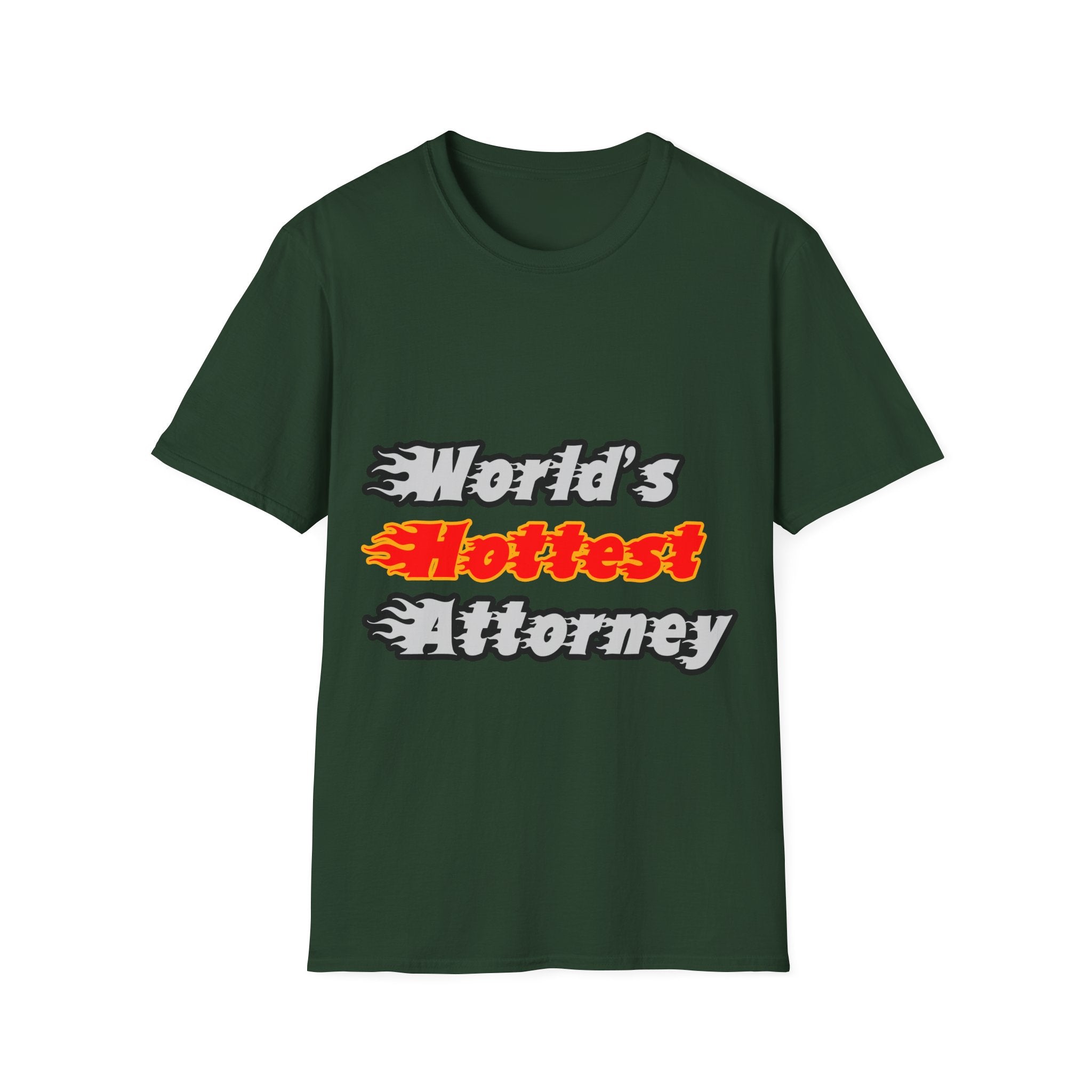 World's Hottest Attorney - Unisex Softstyle T-Shirt