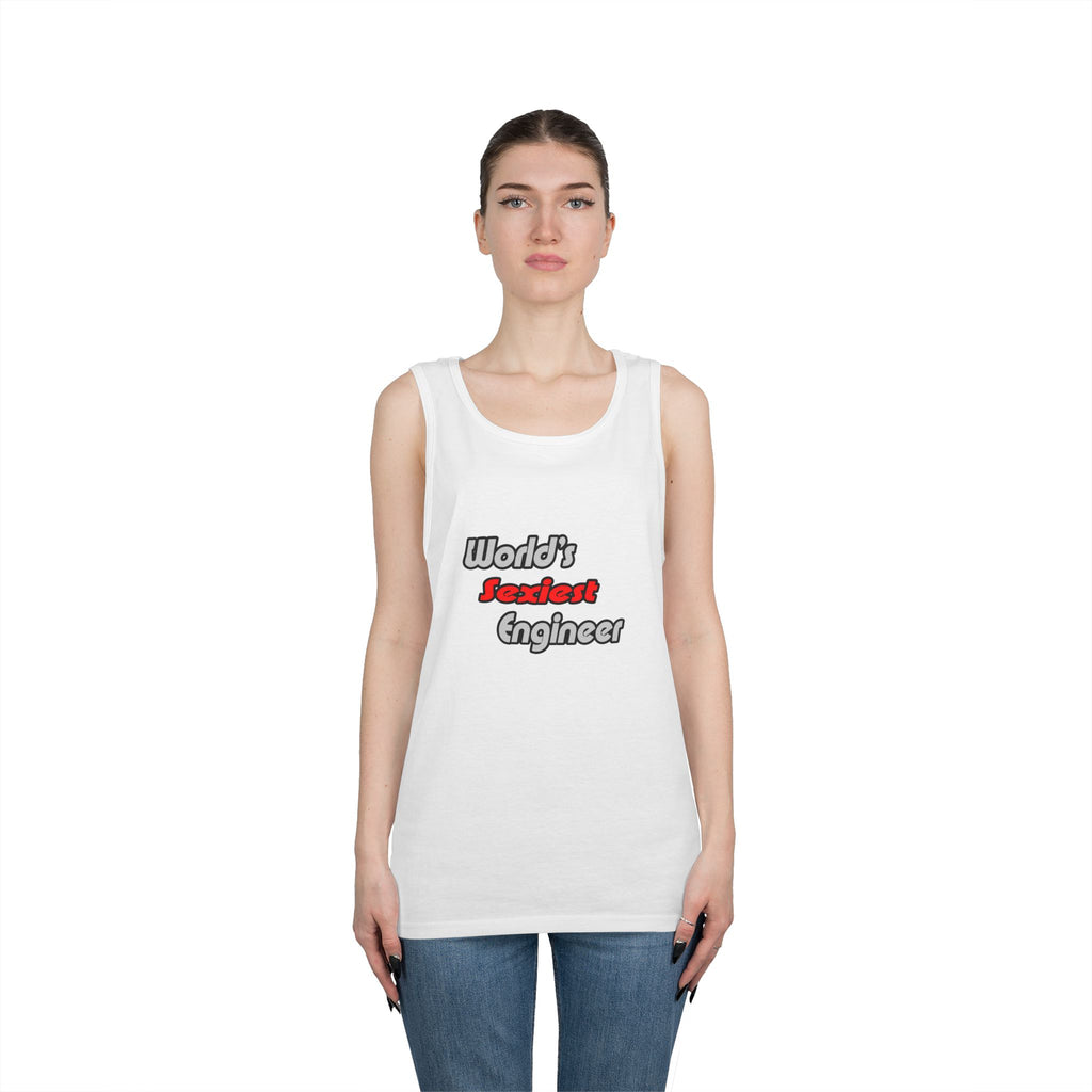 World's Sexiest Engineer - Unisex Heavy Cotton Tank Top