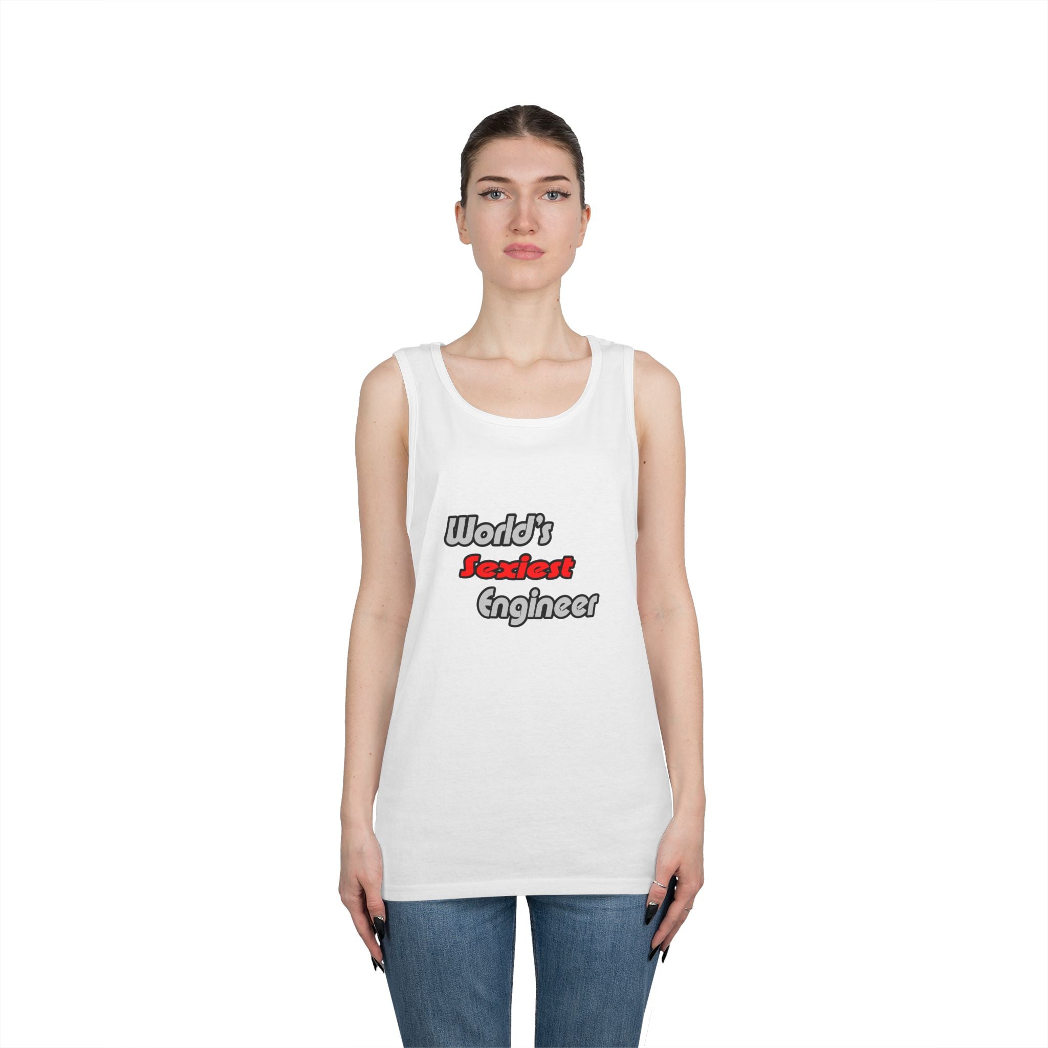 World's Sexiest Engineer - Unisex Heavy Cotton Tank Top
