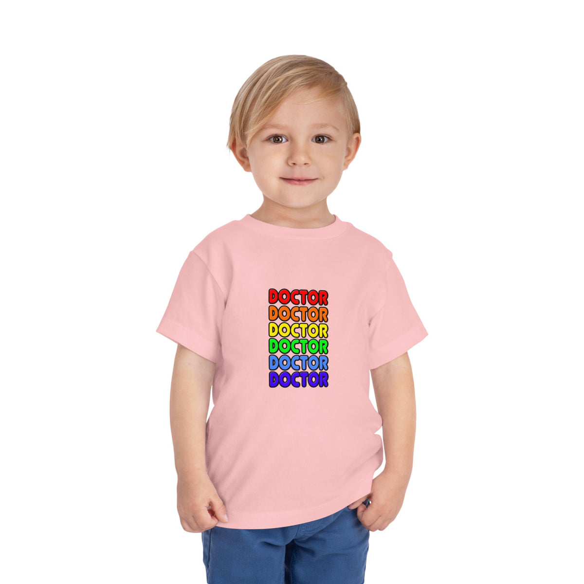 Rainbow Doctor - Toddler Short Sleeve Tee