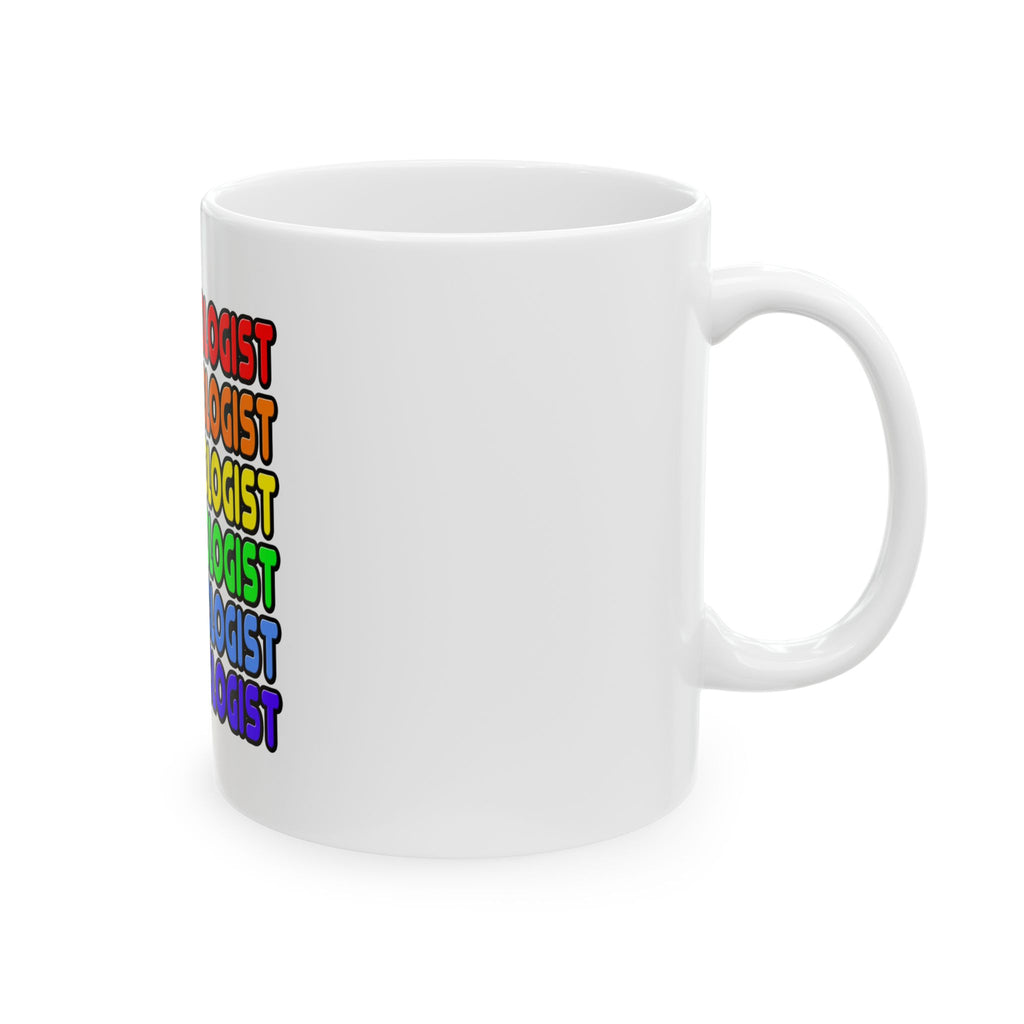 Rainbow Anthropologist - Ceramic Mug, (11oz, 15oz)