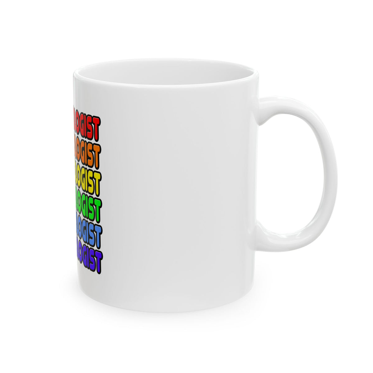 Rainbow Anthropologist - Ceramic Mug, (11oz, 15oz)