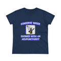 Conserve Water .. Shower With a Acupuncturist - Women's Midweight Cotton Tee