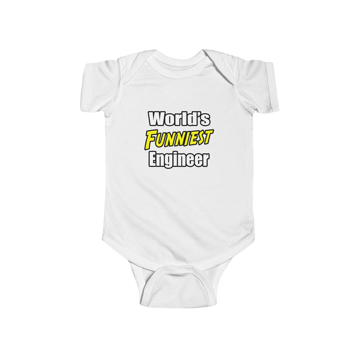 World's Funniest Engineer - Infant Fine Jersey Bodysuit