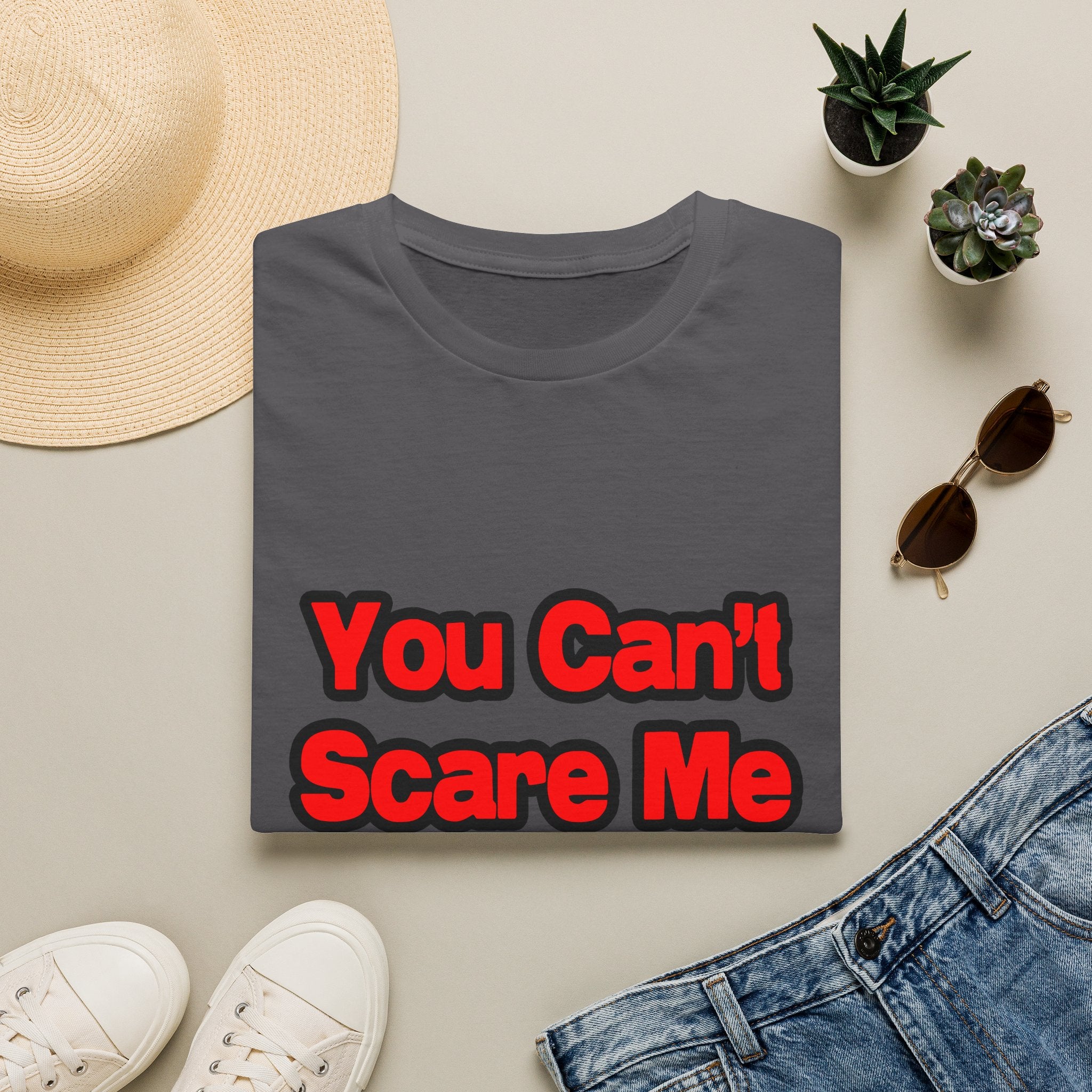 You Can't Scare Me...Teacher - Unisex Softstyle T-Shirt