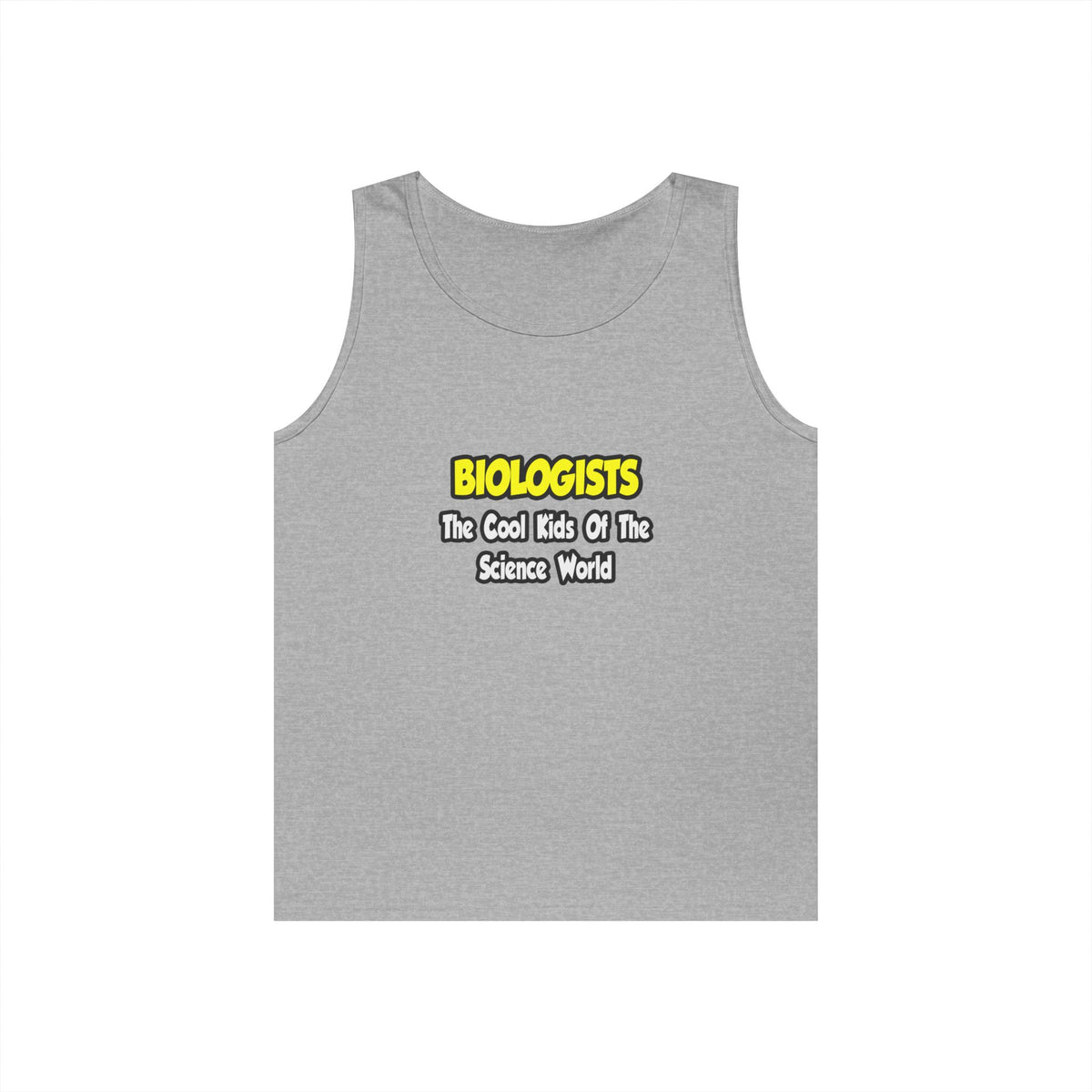 Biologists...Cool Kids of Science World - Unisex Heavy Cotton Tank Top