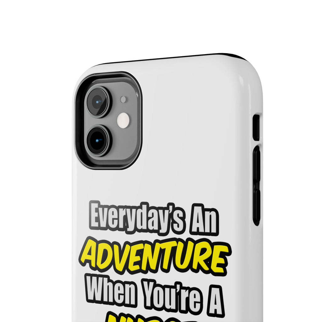 Nurse Phone Case – "Everyday's An Adventure When You're A Nurse" Tough Protective Cover
