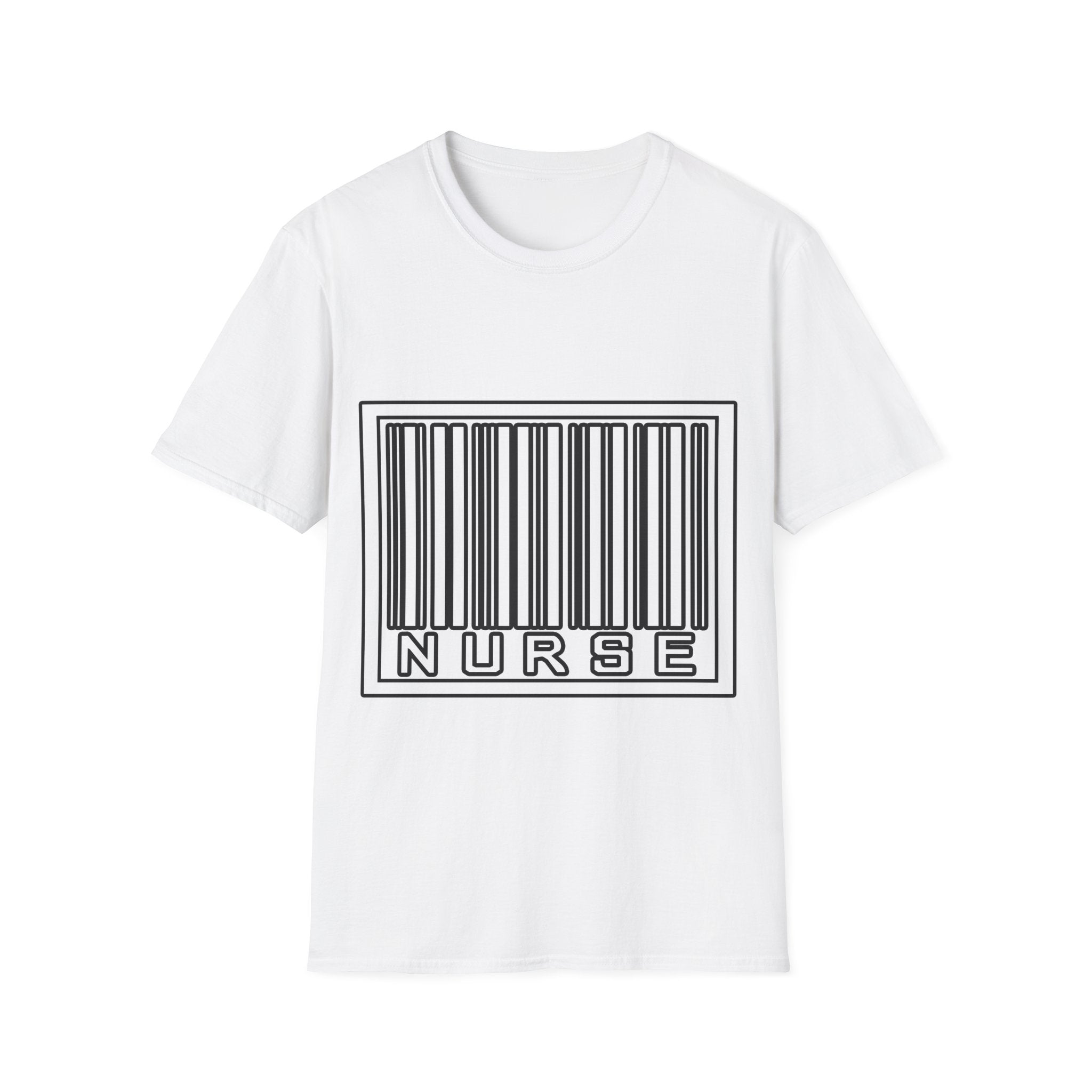 Barcode Nurse - Unisex Softstyle T-Shirt