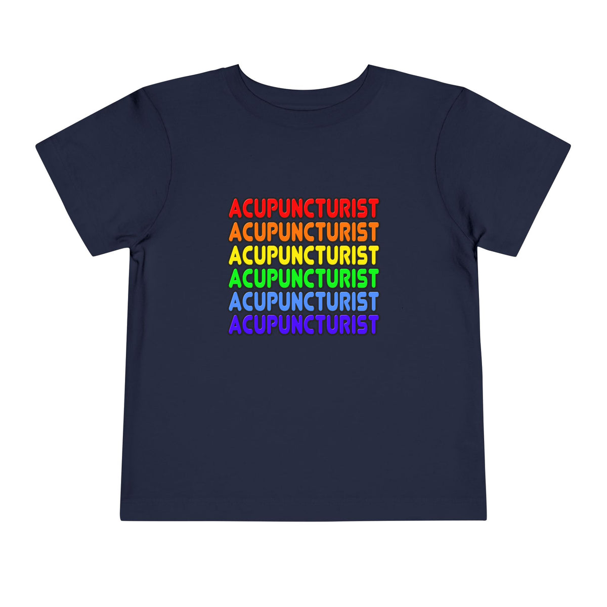 Rainbow Acupuncturist - Toddler Short Sleeve Tee