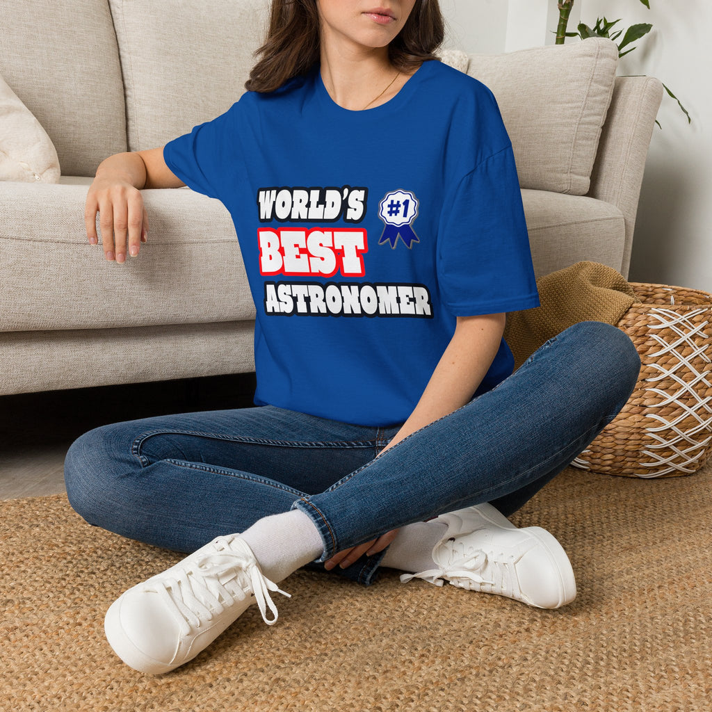 World's Best Astronomer - Unisex Softstyle T-Shirt