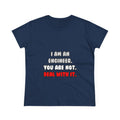 Deal With It ... Funny Engineer - Women's Midweight Cotton Tee