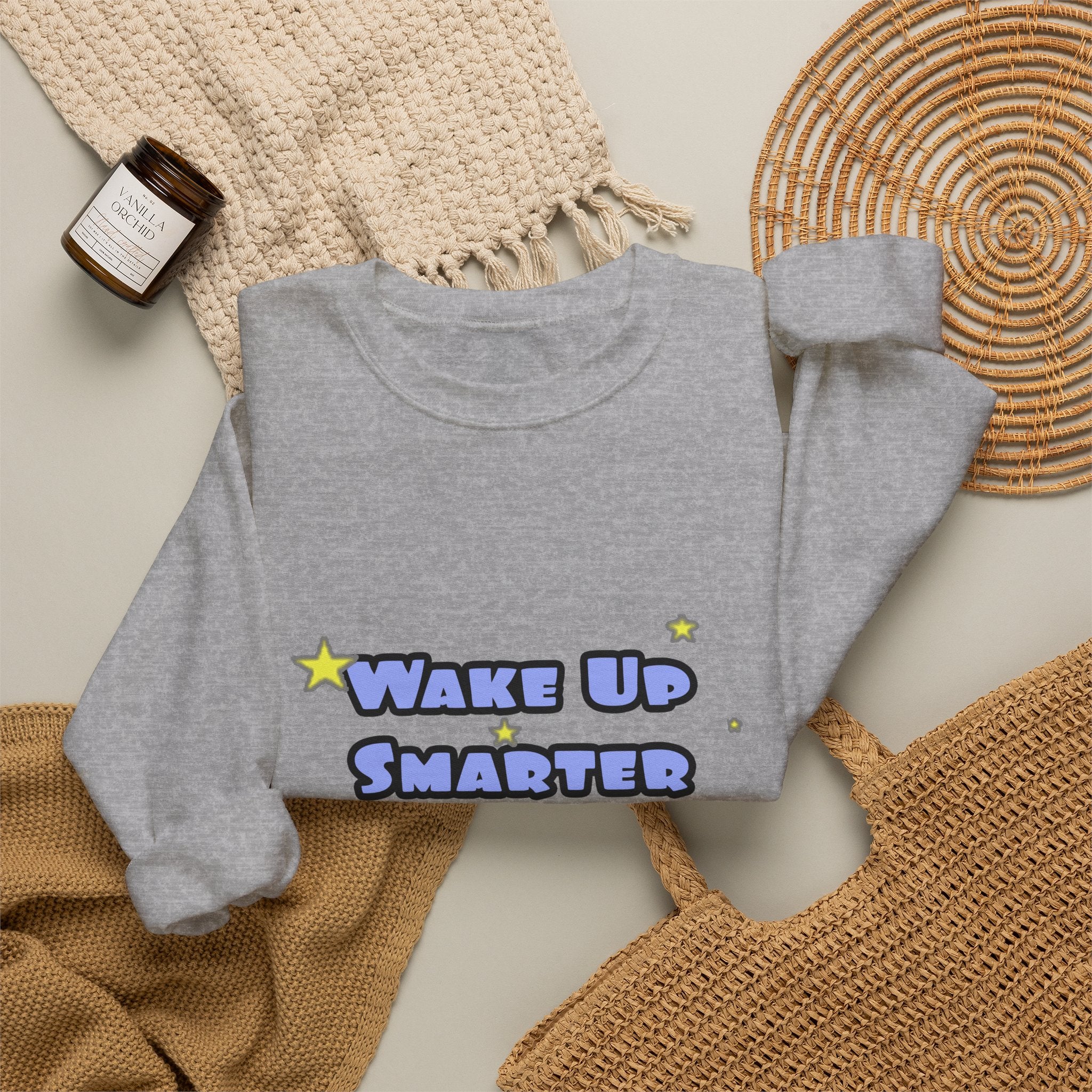 Wake Up Smarter...Sleep With a Teacher - Unisex Heavy Blend™ Crewneck Sweatshirt