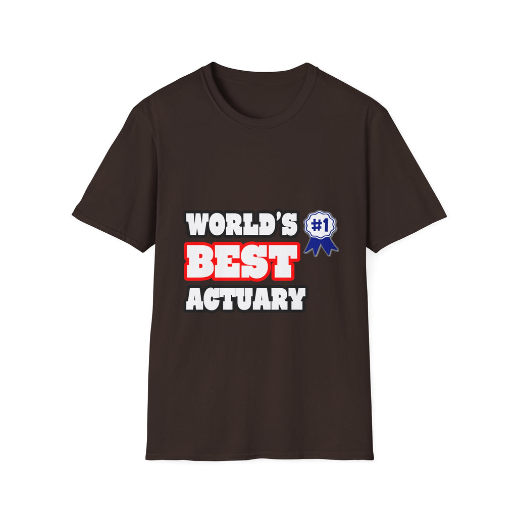 World's Best Actuary - Unisex Softstyle T-Shirt