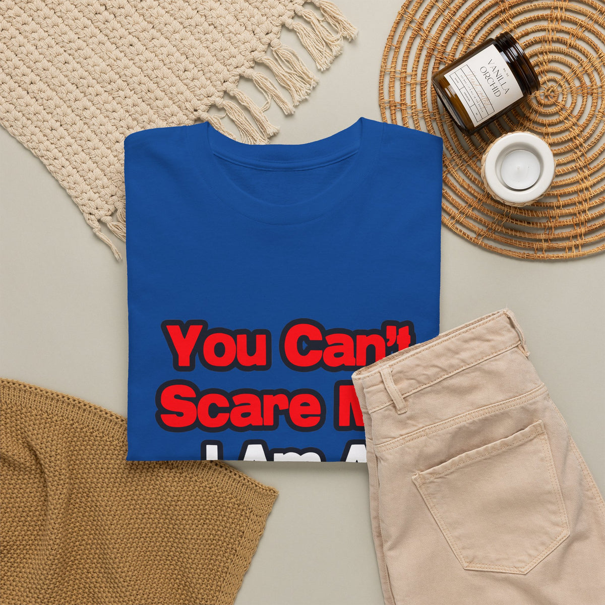 You Can't Scare Me...Chemist - Unisex Heavy Cotton Tee
