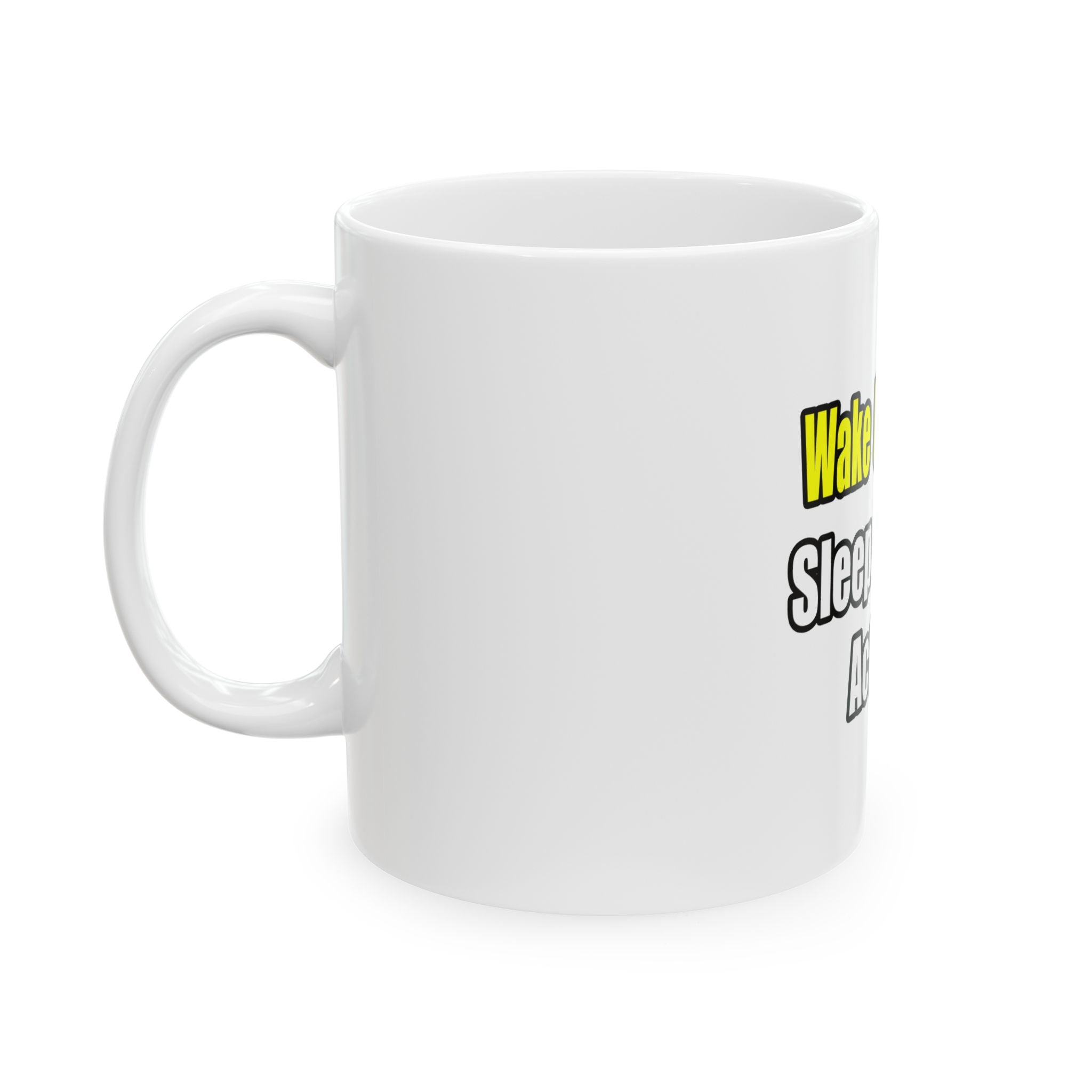 Sleep With an Actuary - Ceramic Mug, (11oz, 15oz)