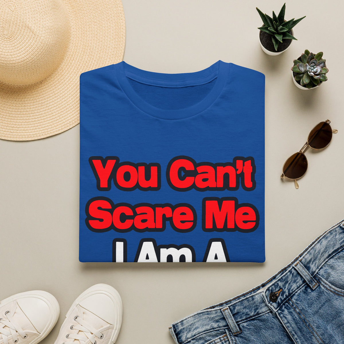You Can't Scare Me...Bartender - Unisex Softstyle T-Shirt