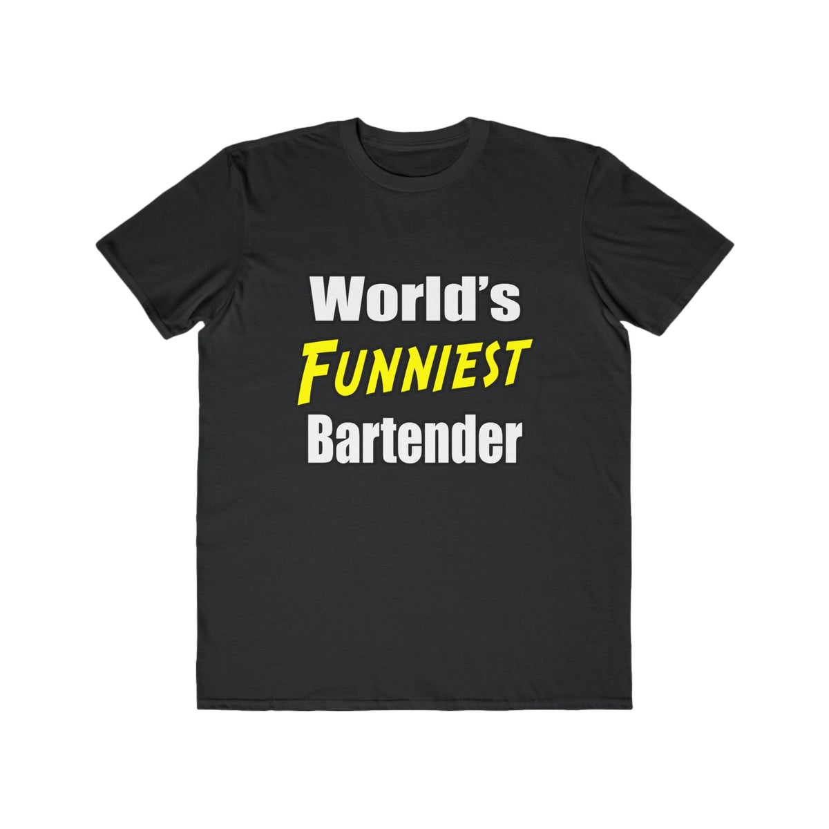 World's Funniest Bartender - Men's Lightweight Fashion Tee