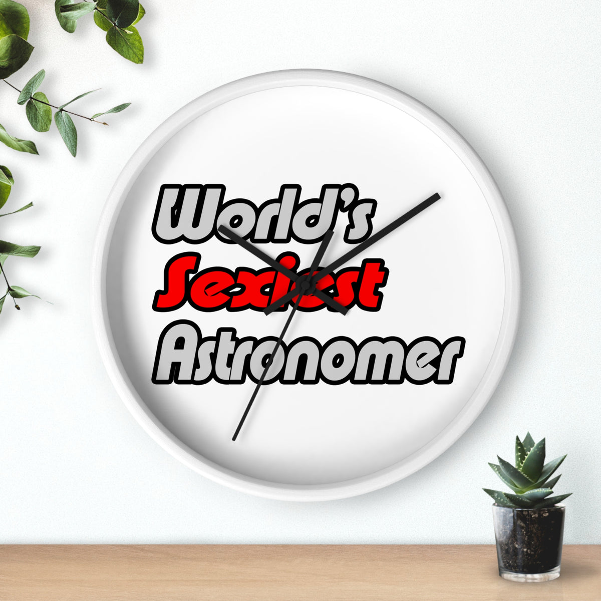 World's Sexiest Astronomer - Wall Clock