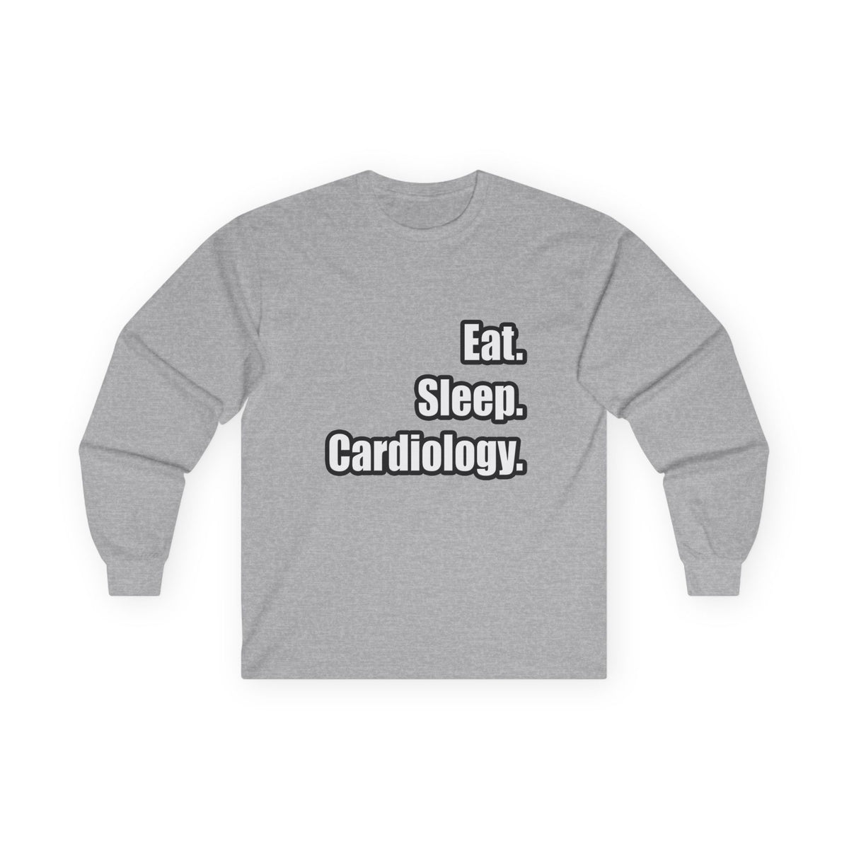 Eat. Sleep. Cardiology - Unisex Ultra Cotton Long Sleeve Tee