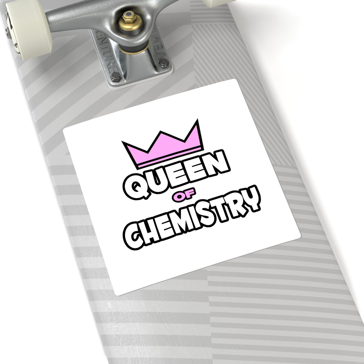Queen of Chemistry - Square Stickers