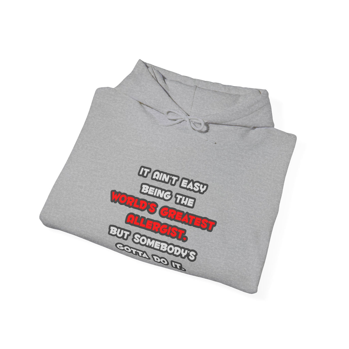 World's Greatest Allergist Joke - Unisex Heavy Blend™ Hooded Sweatshirt