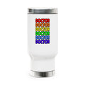 Rainbow Doctor - Stainless Steel Travel Mug with Handle, 14oz